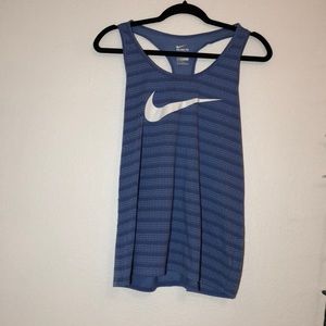 Periwinkle Nike training racer back tank top